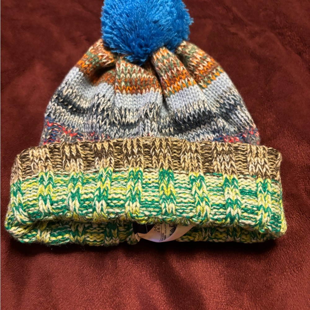 Gap Kids Crazy Beanie Pom Pom Hat. Size L/XL
